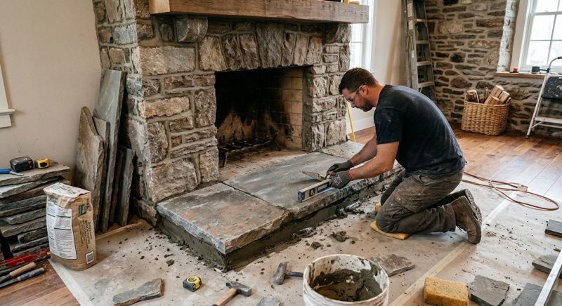 Hearth Installation in Summerville, SC