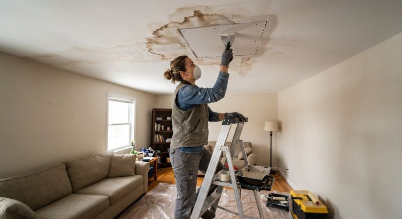 Attic Water Damage Repair in Katy, TX